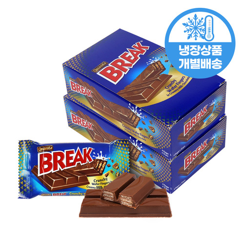 콴타 브레이크 초콜릿 25g x 24개 / 냉장배송